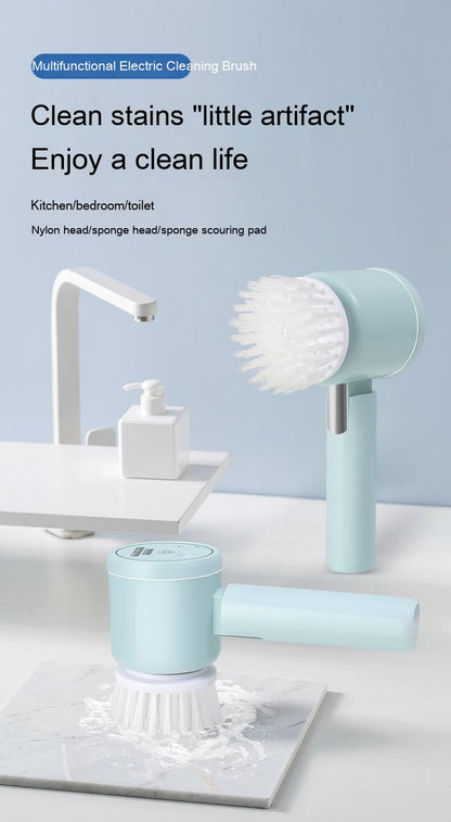 Handheld Multifunctional Electric Floor Cleaning Brush