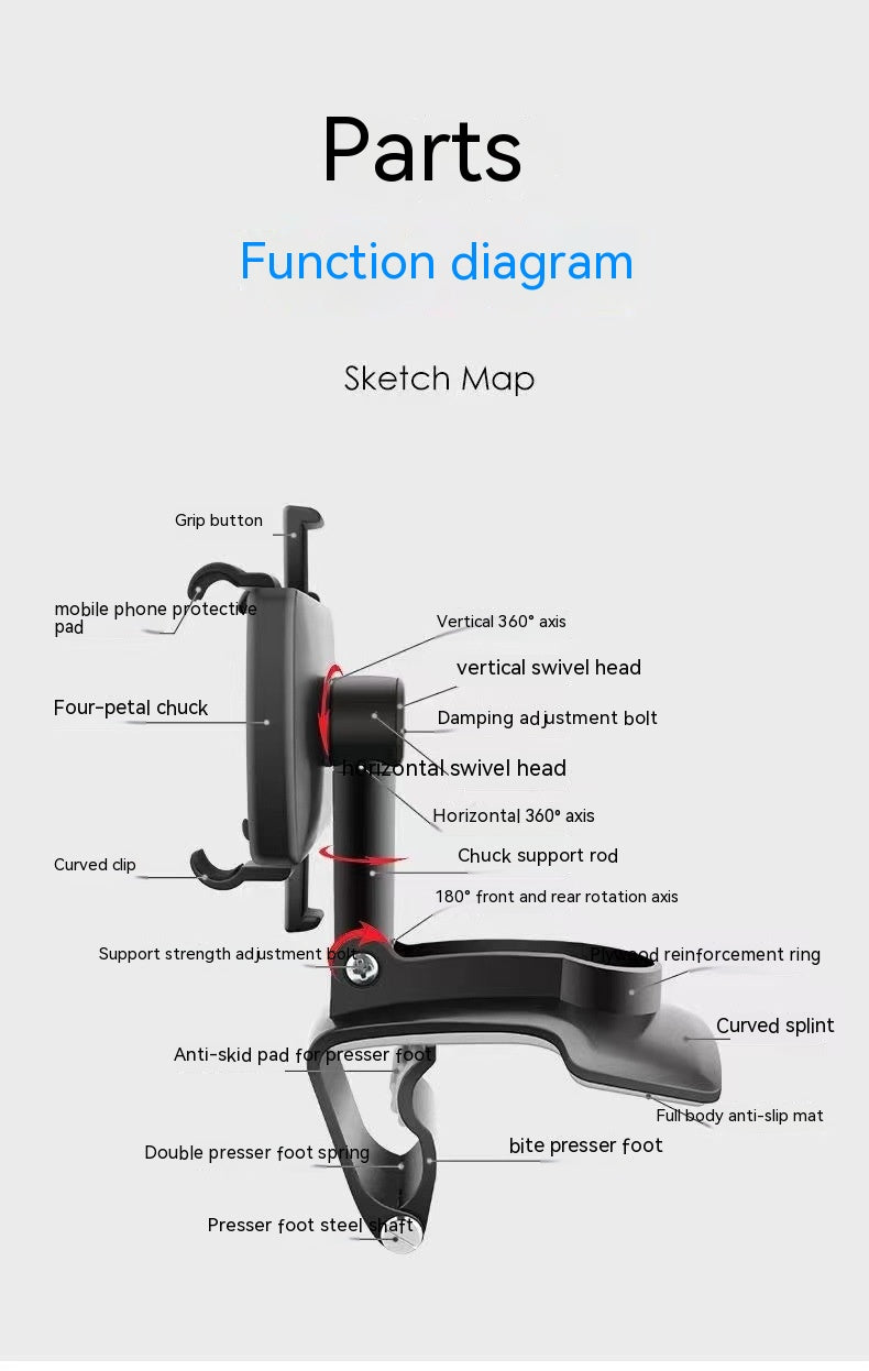 Creative Car Car Mobile Vehicle Bracket