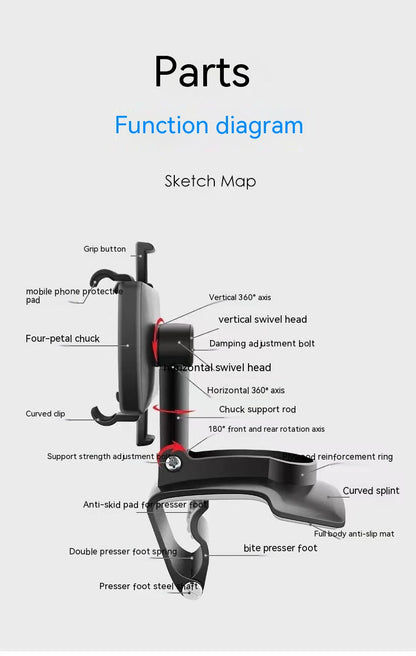 Creative Car Car Mobile Vehicle Bracket