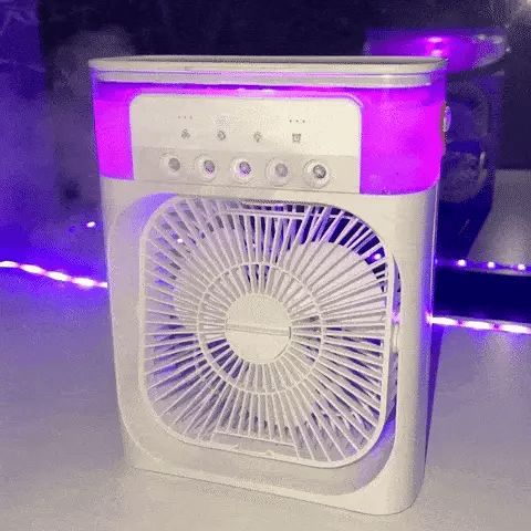 Cooling Fan With Ice