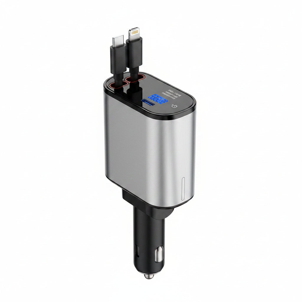 4 in 1 Retractable Charger