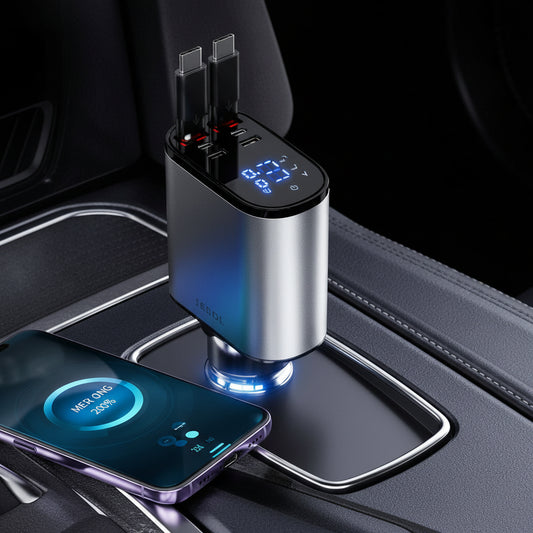 4 in 1 Retractable Charger