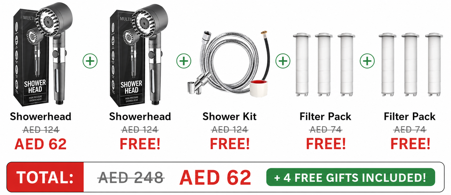 THE FILTERED SHOWERHEAD