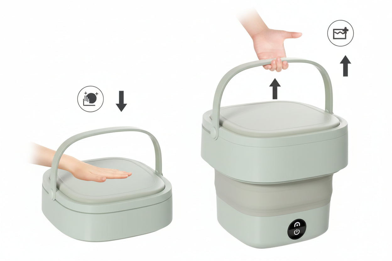 Foldable Mini Laundry Machine