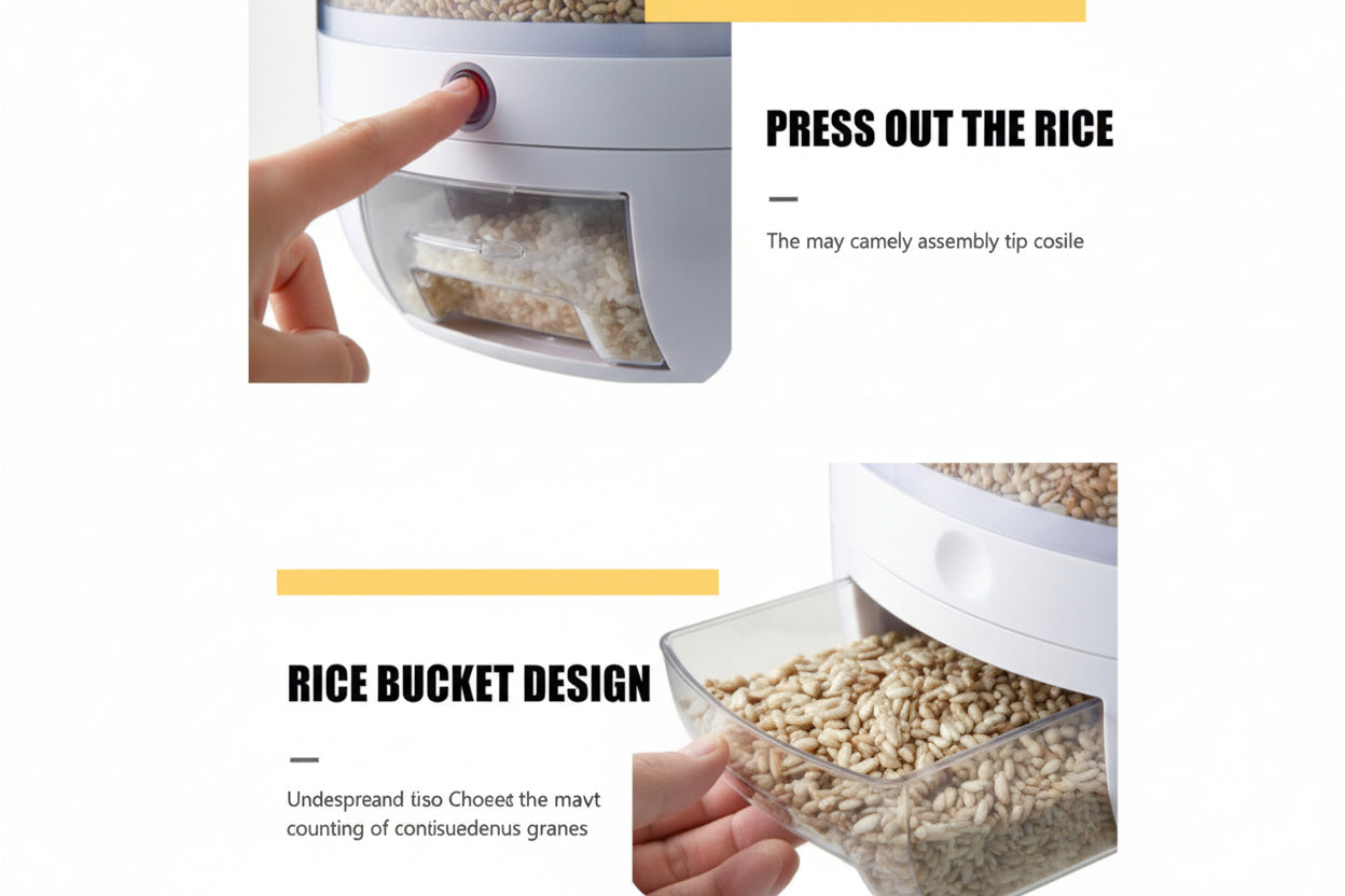 Rotating Food Storage Dispenser