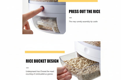 Rotating Food Storage Dispenser